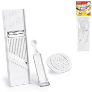 Cortador Fatiador Ralador 4 em 1 Multiuso Keita  Para Legumes, Frutas, Batata, Cenoura e Queijo- NEW em Oferta na Shopee