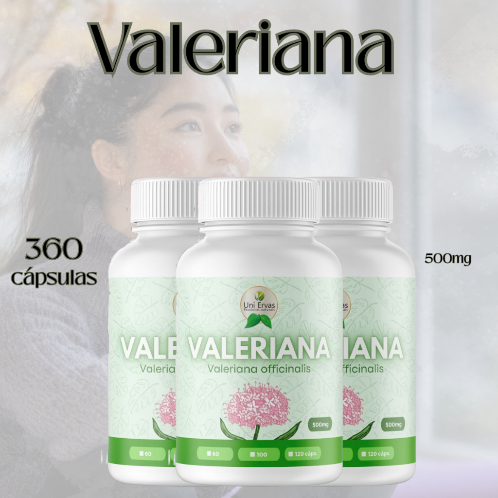 Suplemento Baldriana 120 Cápsulas 500mg
