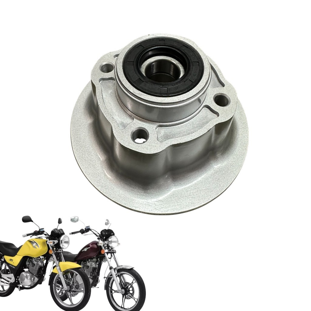 Flange Cubo Traseira Suzuki Yes Intruder 125 C/Rolamento e Retentor em Oferta na Shopee