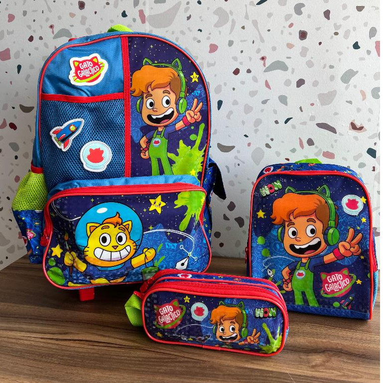 Kit Mochila Menino Gato: Onde Comprar | BuscaProdutos
