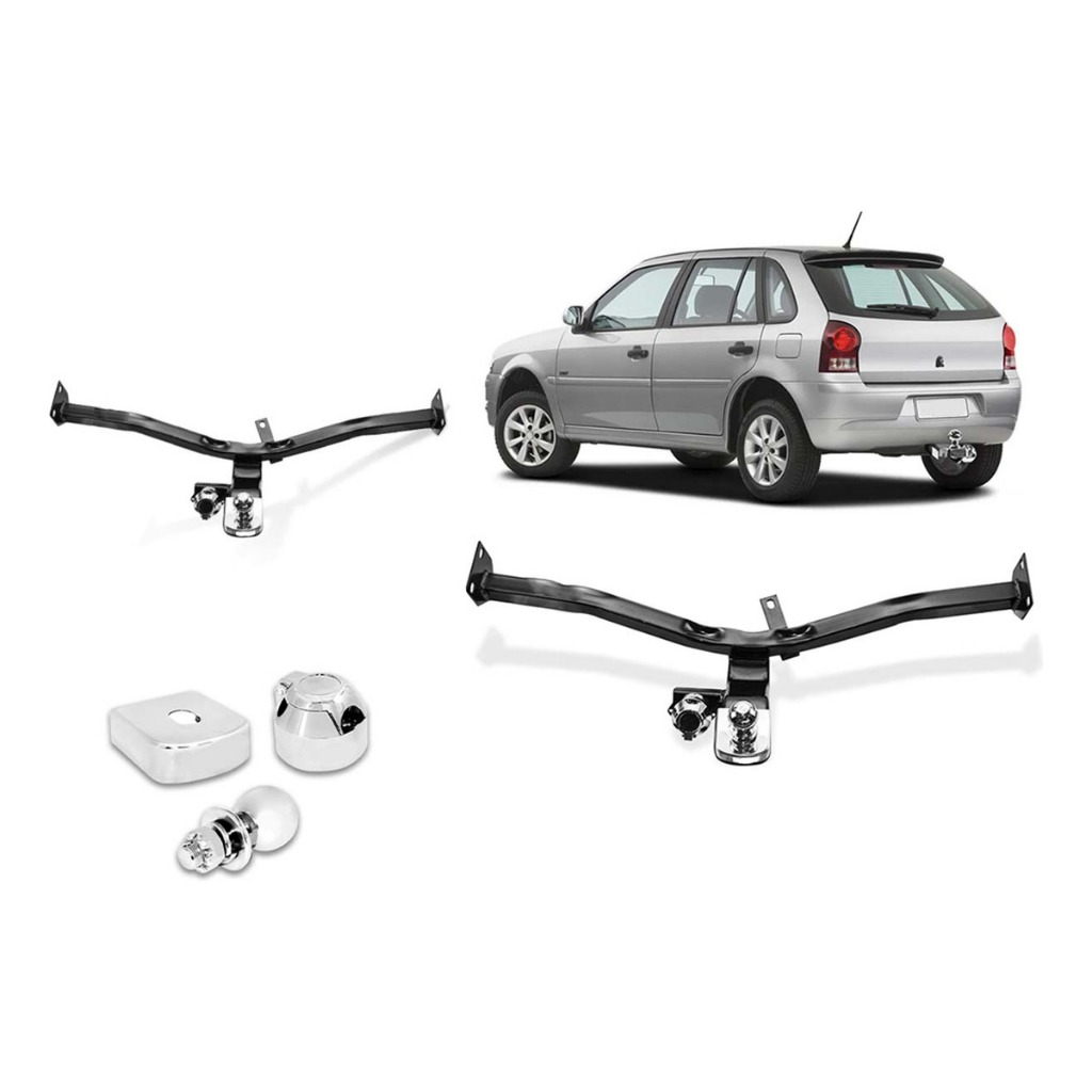 Engate Reboque Rabicho Gol G3 1999 A 2014 Original Reforçado Novo 500kg