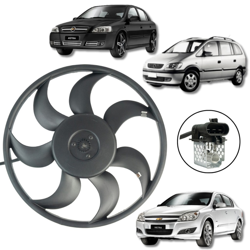 ELETROVENTILADOR/VENTOINHA GM ASTRA VECTRA 1998/ ZAFIRA