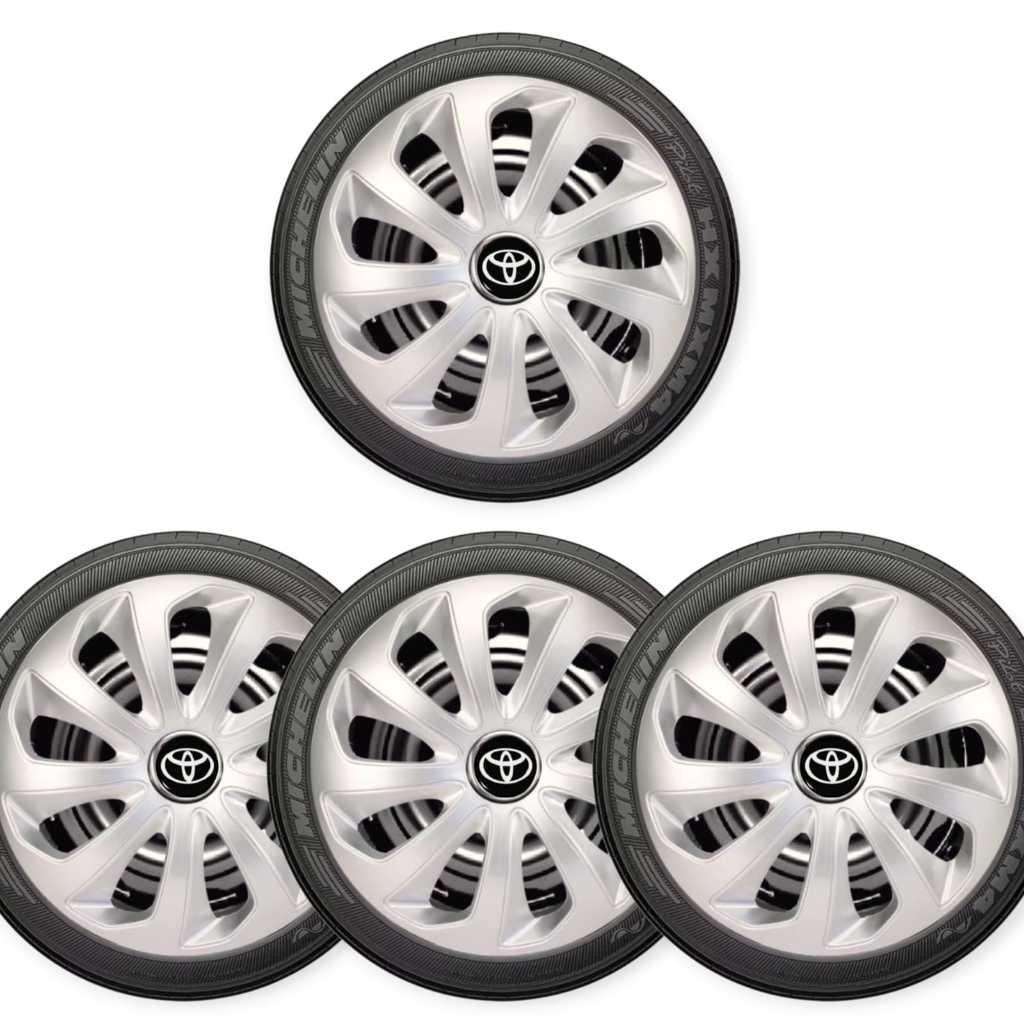 Calota Toyota Aro 14 – Jogo c/ 4 Corolla Etios Yaris Hilux Encaixe Firme