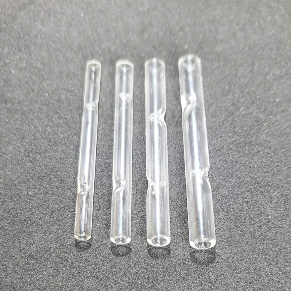 Kit Canudos de Vidro para Bebidas - Longo s/ Bocal | Resistente e Reutilizável em Oferta na Shopee