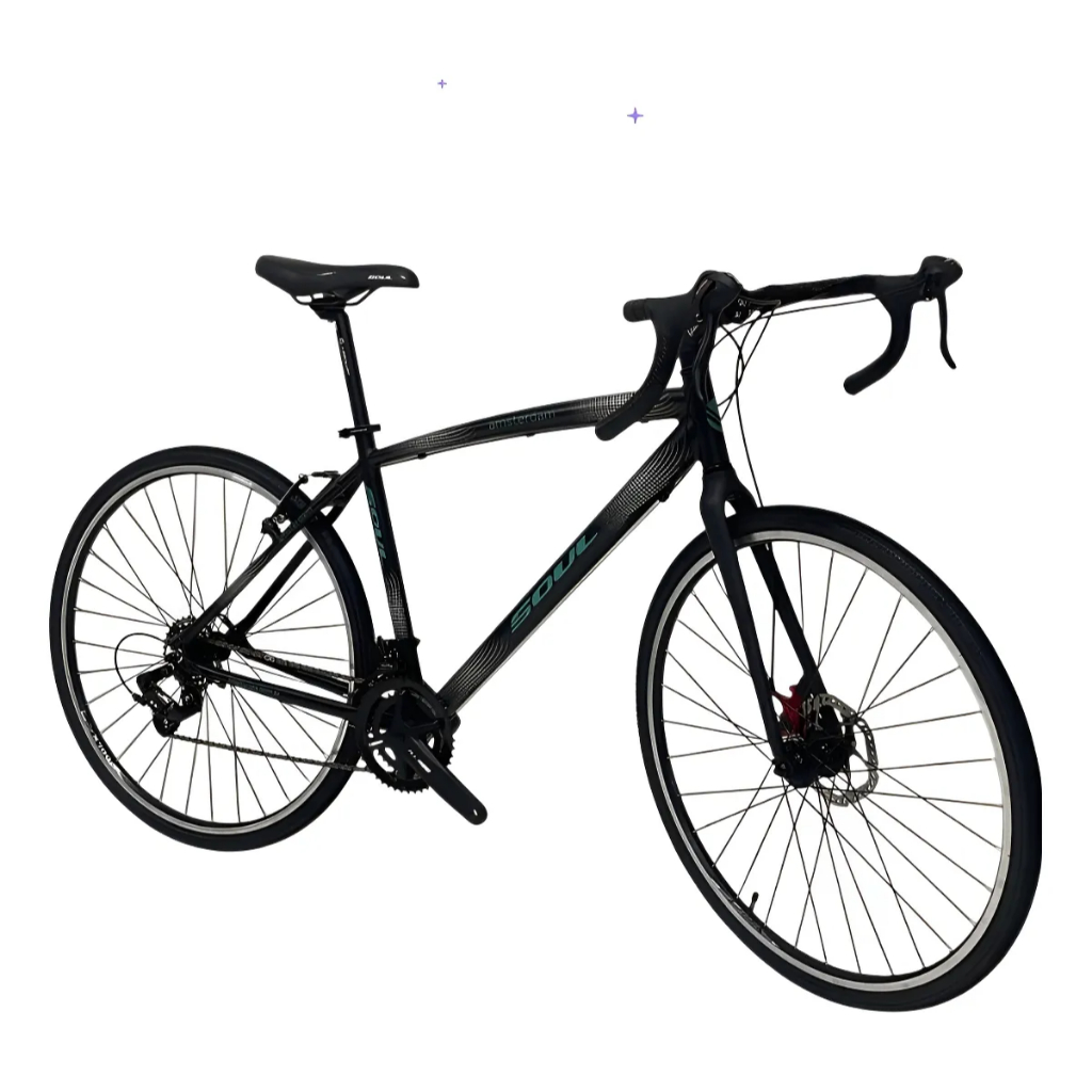Bicicleta Soul Amsterdam Speed Road Aro 700 Cubo K7
