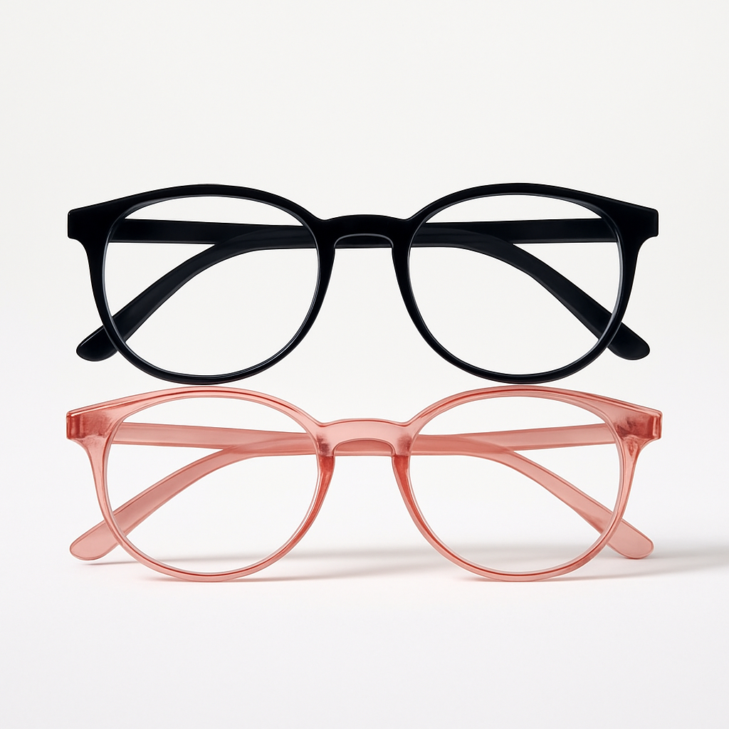 Óculos de Grau Redondo Leitura e Descanso – Unissex, Armação Leve e Resistente - Escolha Modelo em Oferta na Shopee