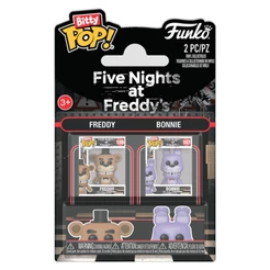 FUNKO BITTY POP FIVE NIGHTS AT FREDDY'S - FREDDY & BONNIE 2-PACK (88918) NOVO ORIGINAL