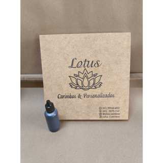 Almofada para carimbo 18x18cm + 01 tinta (não acompranha o Carimbo) em Oferta na Shopee