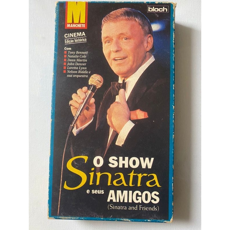 VHS Frank Sinatra e seus amigos - Show - Original