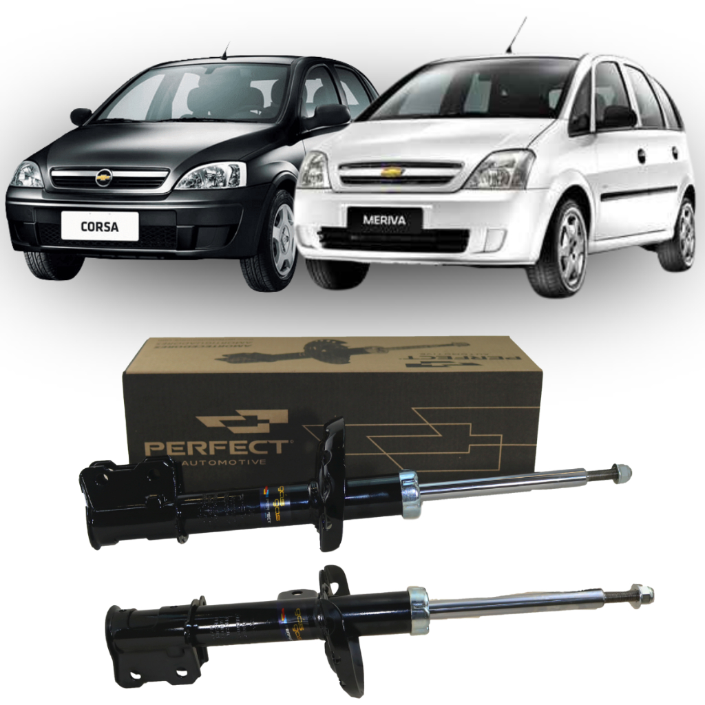 Par Amortecedor Dianteiro Lado Direito/ Lado Esquerdo Corsa/Meriva 2002/2012 Perfect em Oferta na Shopee