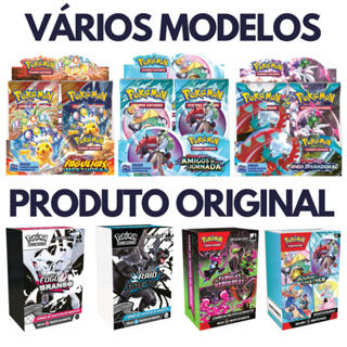 Booster Box Pokémon Tcg Copag Combo de boosters original cartas pokemon em Oferta na Shopee