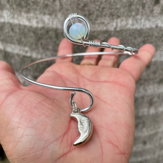 Exclusivo Bracelete Luar com Pedra da lua pingente Lua Místico Proteção Hippie Natureza Todas as Ocasiões Proteção em Oferta na Shopee