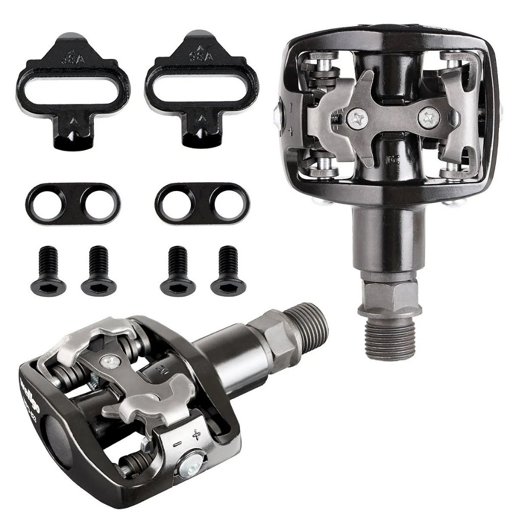 Pedal de bicicleta clip co taquinhos para sapatilha mtb wellgo 823 gravel road triathlon promoção
