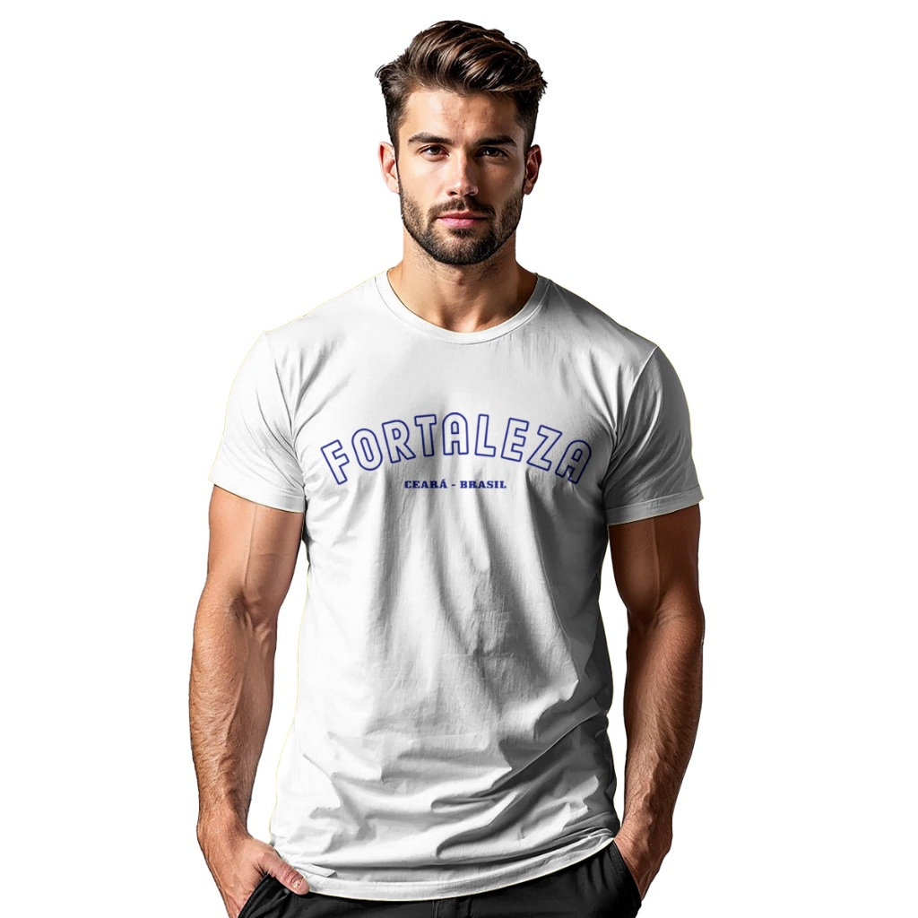 Camiseta blusa Cidade Fortaleza Ceará Brasil 25