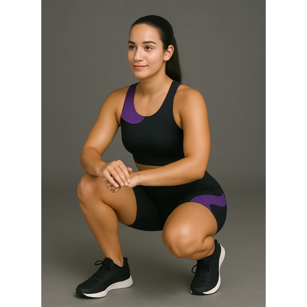 Conjunto academia feminino Top + Short roupa fitness Suplex premium zero transparência