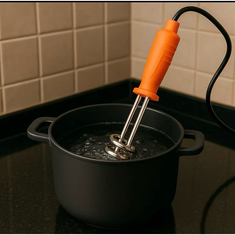 Ebulidor Eletrico Rabo Quente Aquecedor Agua Rápido Original 220v Portatil