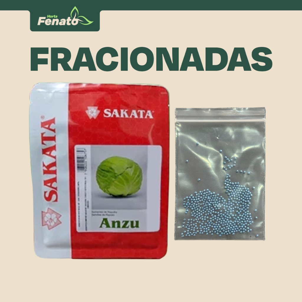 Sementes de Repolho Anzu Sakata FRACIONADAS