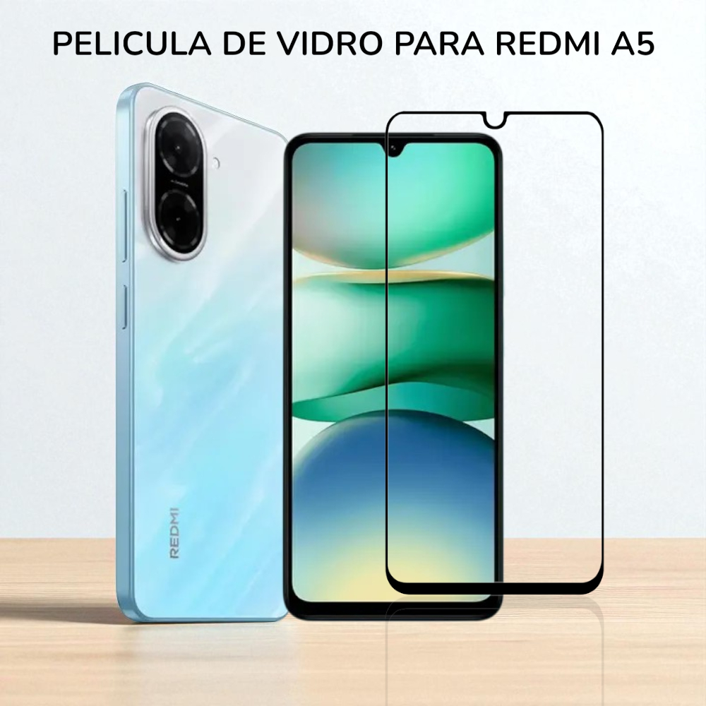 Pelicula De Vidro Para XM Redmi A5