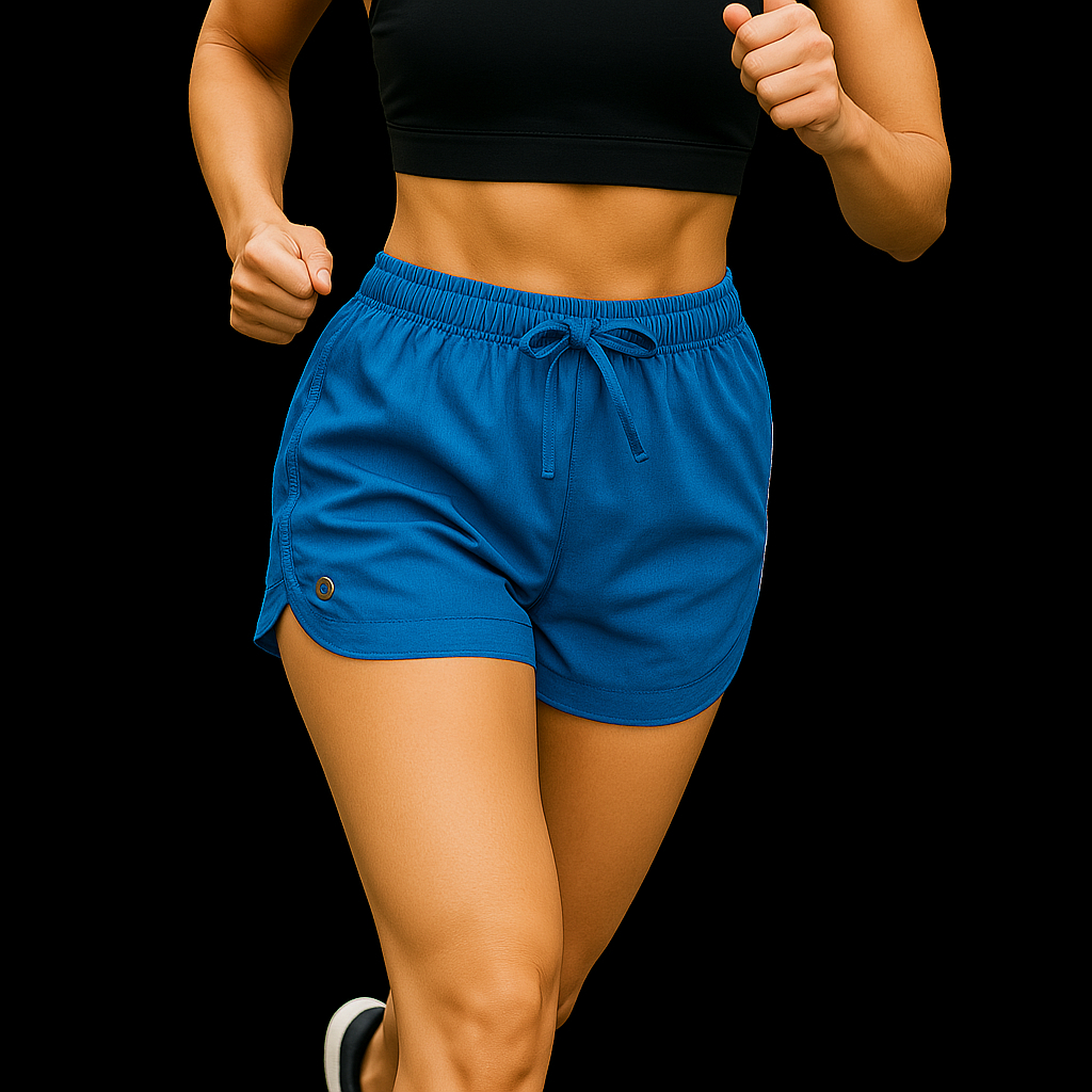Short Feminino Tactel Esportivo – Leve, Fresco e Confortável para Academia, Corrida e Dia a Dia
