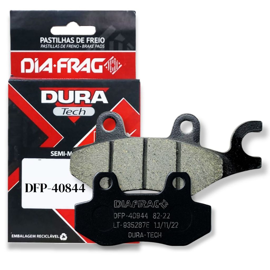 Pastilha de Freio Dianteira P/ Dafra Apache 150 Diafrag (Semimetálica) em Oferta na Shopee