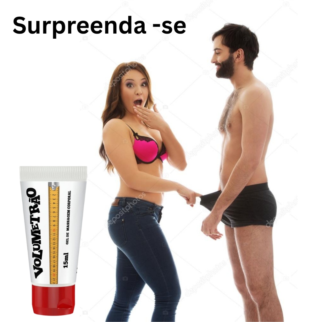 Gel Volumetrão Lubrificante Masculino e Retardante Sexshop Gel Peniano incha maior volume e tamanho