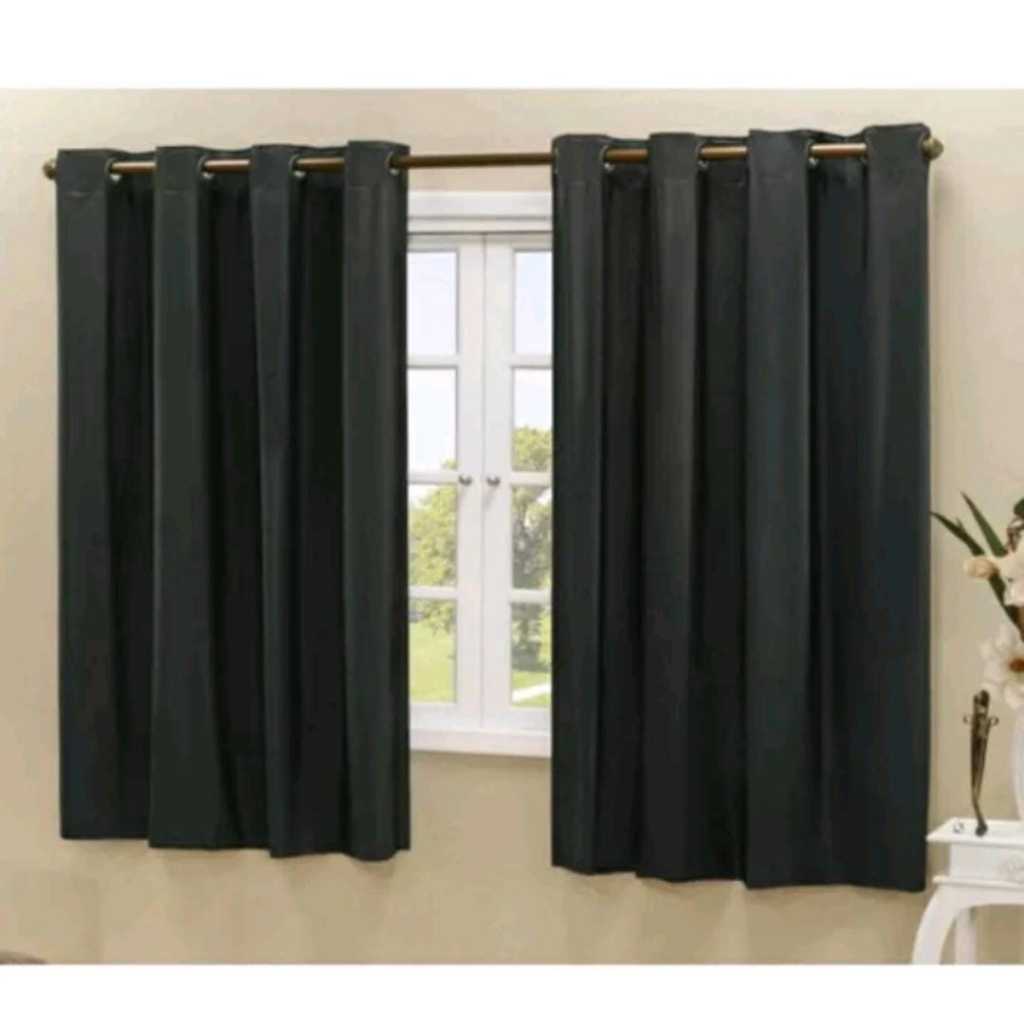 Cortina Blackout PVC 2,80m x 1,60m Preto Black
