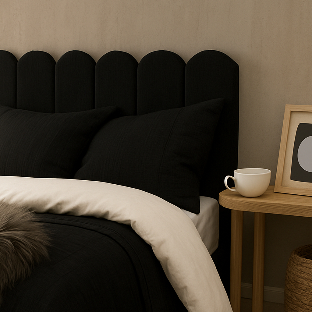 20 Cabeceira Estofada Adesiva em Modulos Nuvem 60x20 para Cama de Solteiro Casal Queen King Box