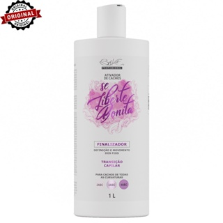 Creme de Pentear Cachos Profissional Se Liberte Bonita 1L | Finalizador Para Cabelos Cacheados em Oferta na Shopee