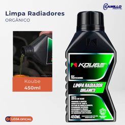 Radiador Limpeza Profunda Koube Orgânico 450ML Motor Carro Caminhão