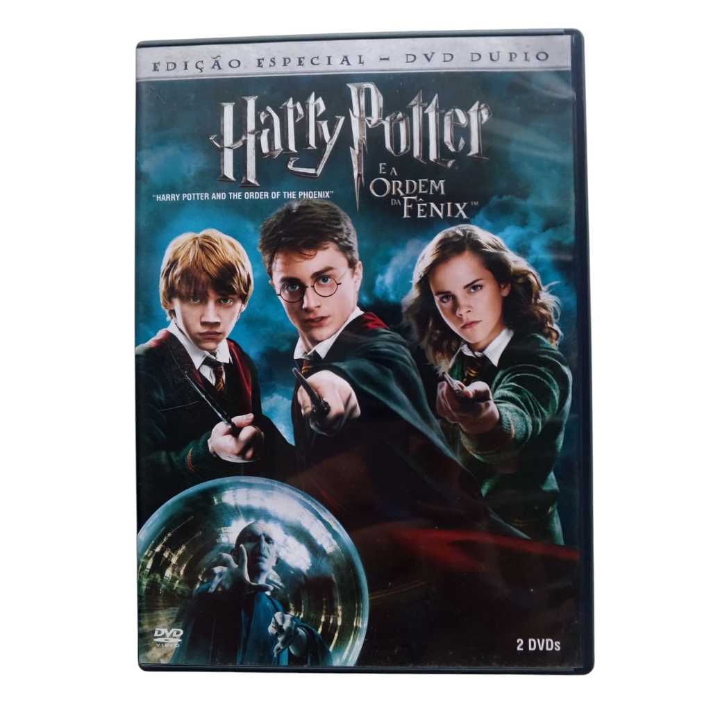 DVD DUPLO Harry Potter e a Ordem da Fenix Usado Revisado