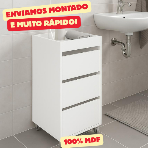 Gaveteiro para Banheiro Preto: Onde Comprar | BuscaProdutos