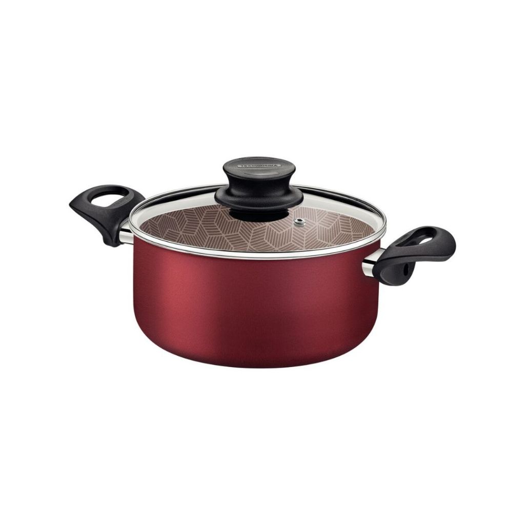 Caçarola Tramontina Paris em Alumínio com Revestimento Interno e Externo em Antiaderente Starflon Max 18cm 2,1L