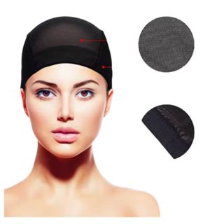 Touca Wig Cap HD  p/ Lace e Peruca – Kit c/ 2 Unid Nylon Fino Promoção em Oferta na Shopee