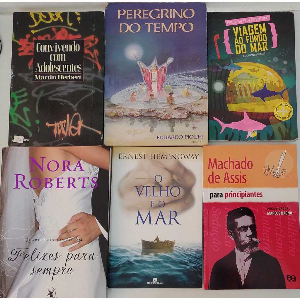 Livros de Diversos Gêneros ( Auto ajuda, Reflexões, Literatura, Ficção, Histórias, entre outos)