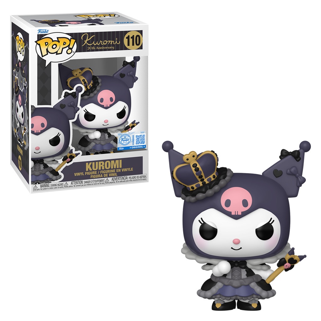 FUNKO POP SANRIO KUROMI 20TH KORUMI *EX* 110 NOVO ORIGINAL