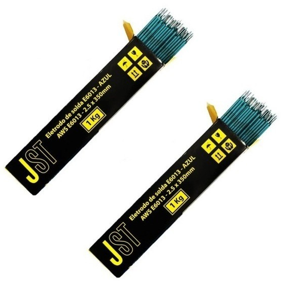 Kit Com 2kg De Eletrodo Azul 6013 - 3,25mm - JST