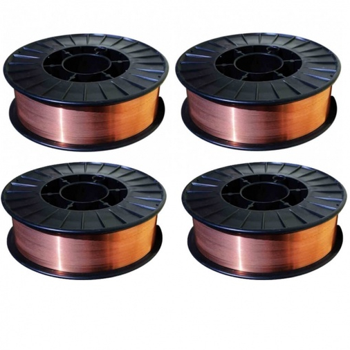 Kit com 4 Arame Mig 5KG - 0,80mm