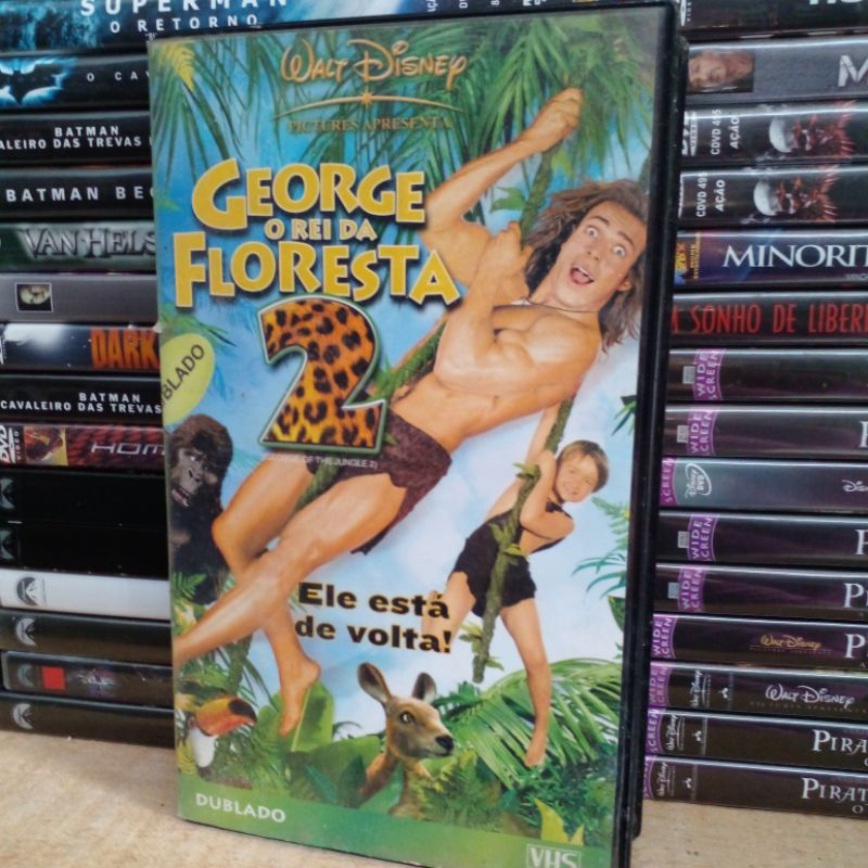 George o rei da floresta - Fita VHS