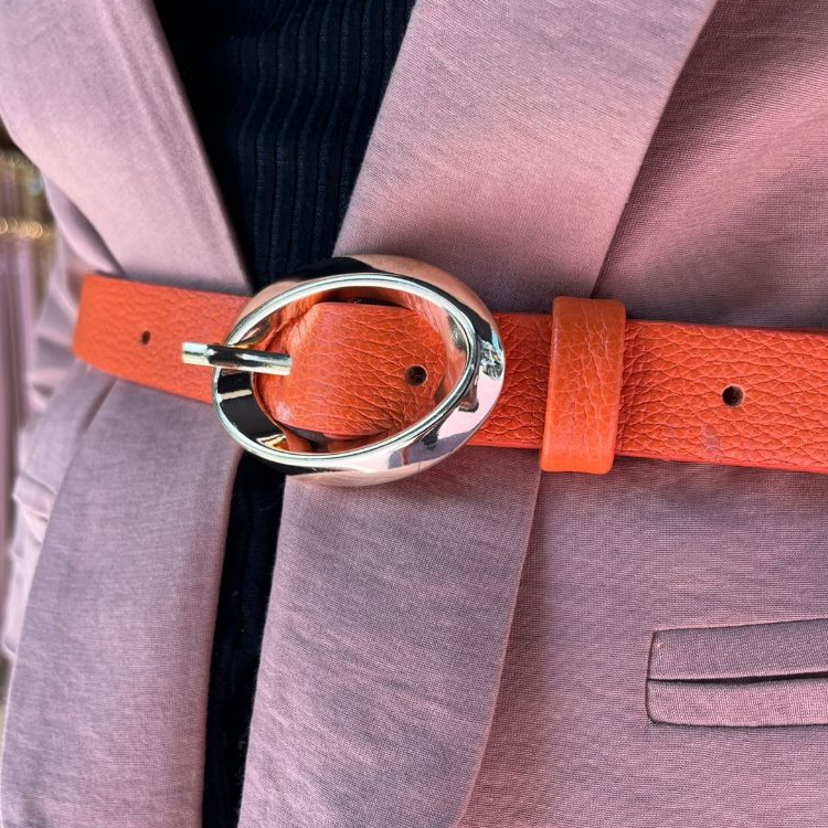 Cinto Laranja Fino - Comprar com Melhor Preço em Cintos