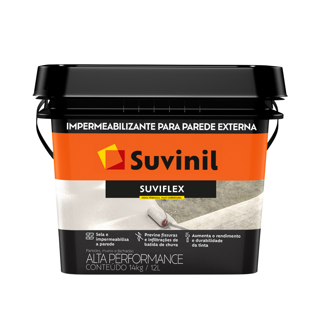 Tinta Manta Liquida p/ Parede Suviflex 14kg/12L Suvinil em Oferta na Shopee