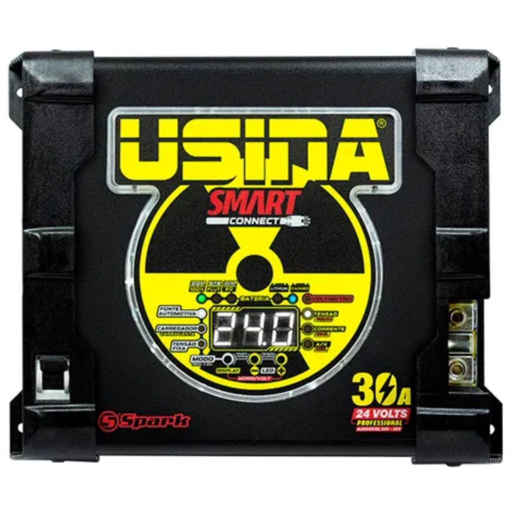 Fonte Usina 24v 30a Truck Line Smart Cooler Volt/amp Digital Top Full