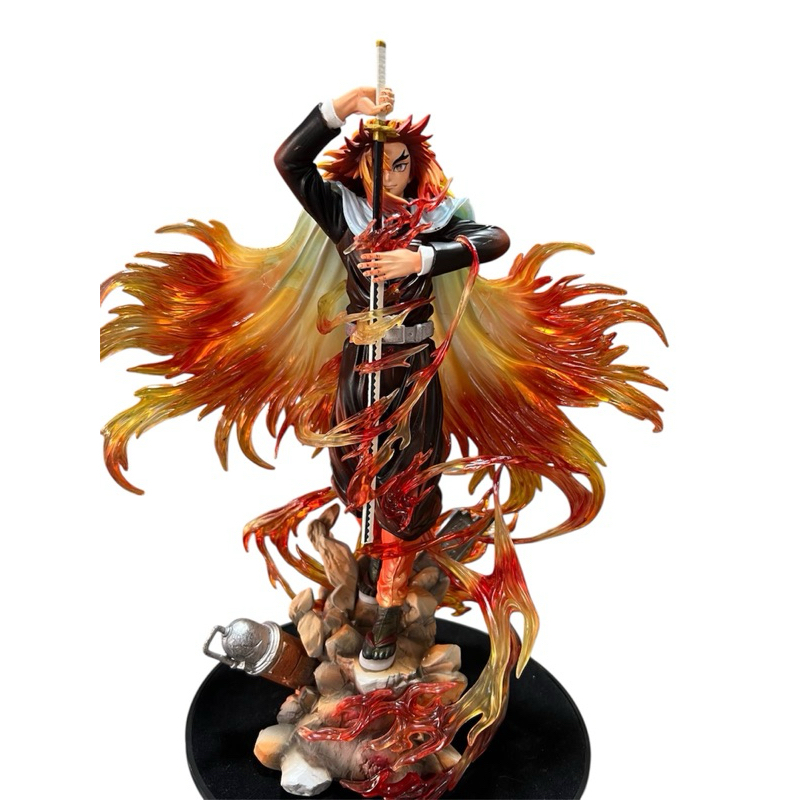 Rengoku Anime Demon Slayer Action Figure em Oferta na Shopee