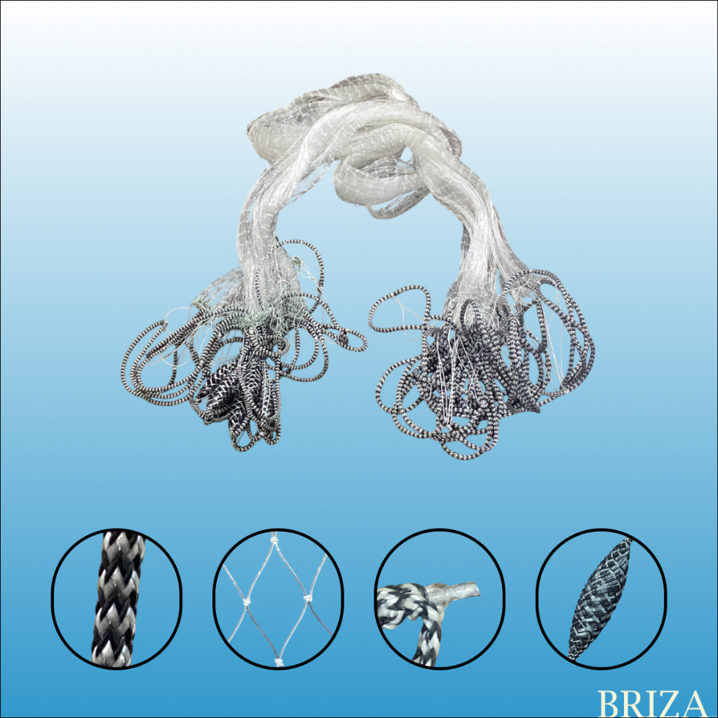 Rede Para Pesca Fio 020 Cor Transparente Fio de Nylon Lazer