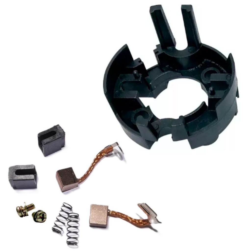 Suporte e Escovas do Motor Ybr 125 / Xtz 125 / Ybr 125 Factor Starke
