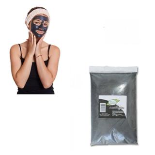 Argila Preta 1kg 100% Pura Ervas E Raízes em Oferta na Shopee