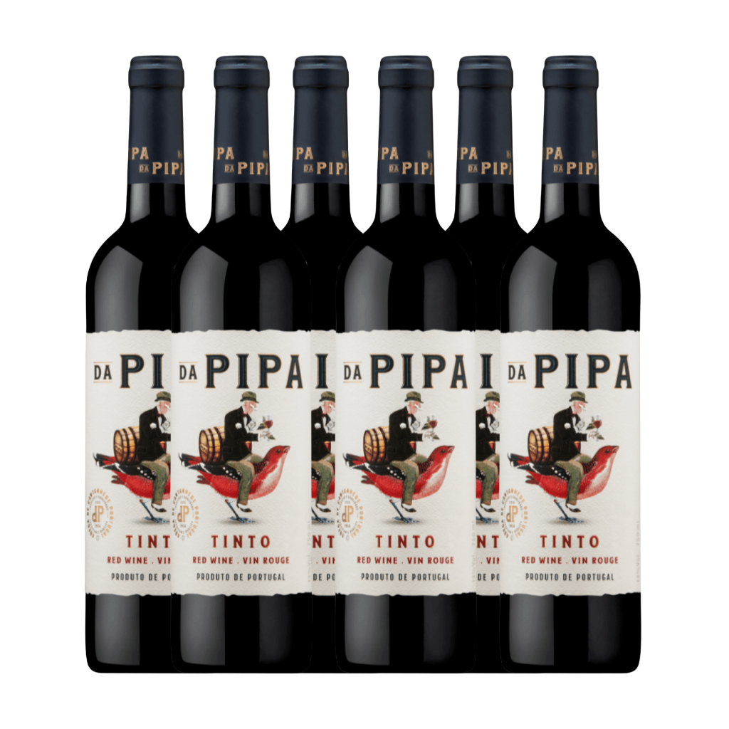 Pipa Tinto 750 ML Caixa 6 UNidades