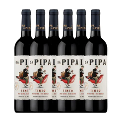 Pipa Tinto 750 ML Caixa 6 UNidades