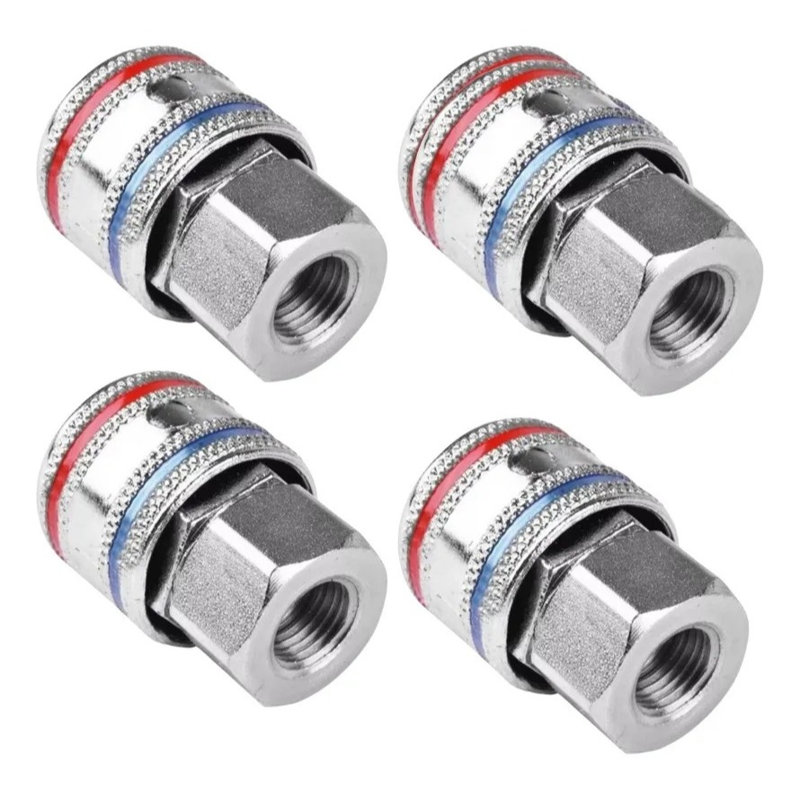 4 ENGATE RAPIDO 1/4" SCHWEERS ER 767 F ROSCA FEMEA 1/4