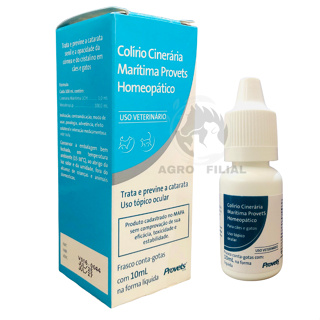 Colírio Original Cinerária Marítima Homeopático 10ml Provets Simões em Oferta na Shopee