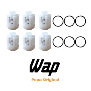 Kit Válvula Sucção Pressão Wap 4100 Modelo Novo Va90-40-41 Reposição